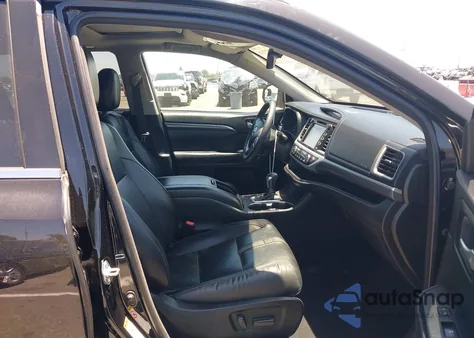 2018 Toyota Highlander Se from USA, damaged, VIN 5TDKZRFHXJS543631